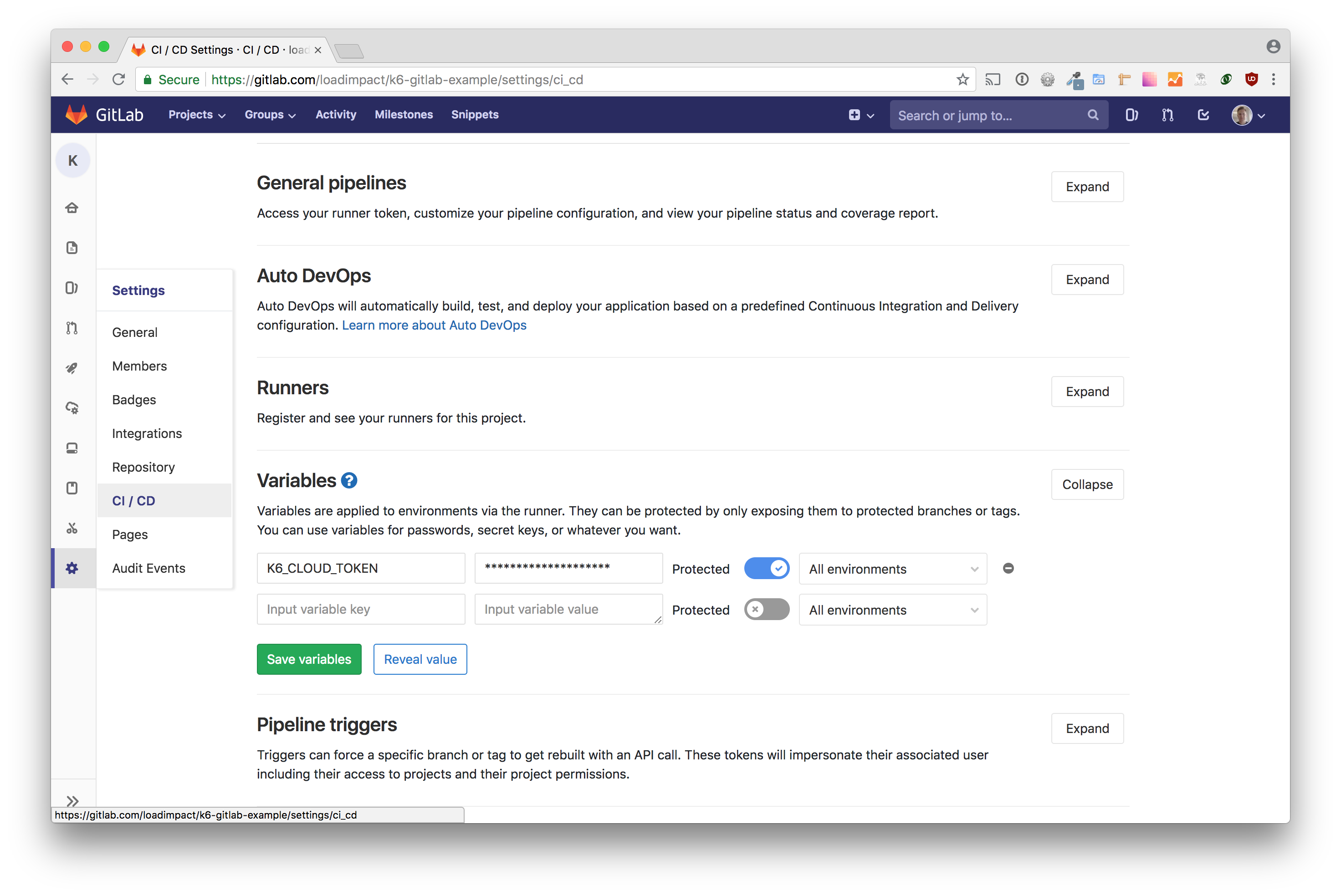 Performance Testing with Gitlab Load Impact